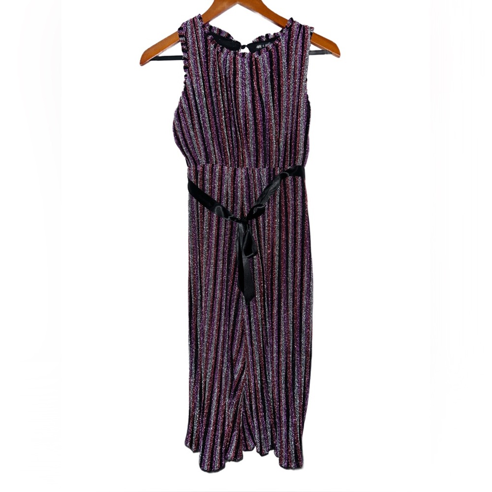 NWOT Girls Ava and yelly sparkly jumpsuit